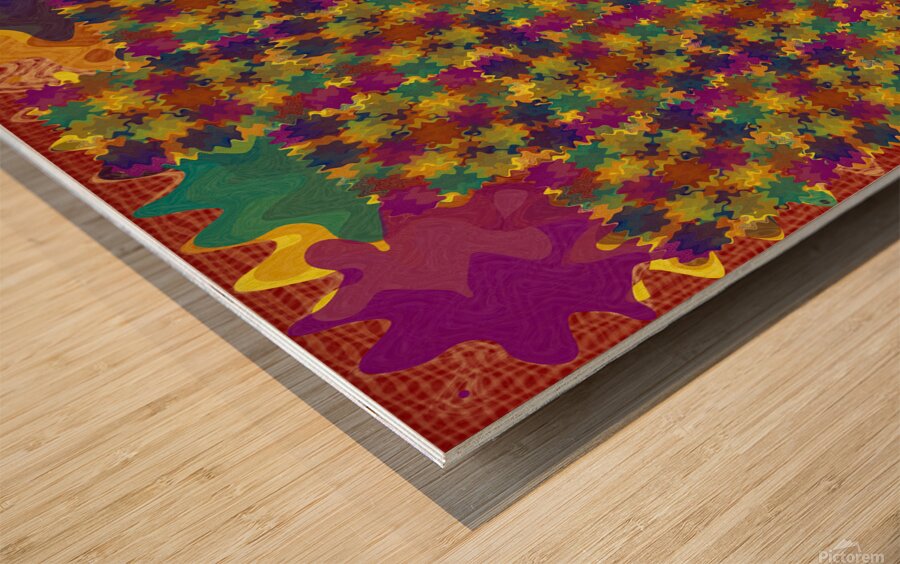 PUZZLIN  EVIDENCE  Wood print