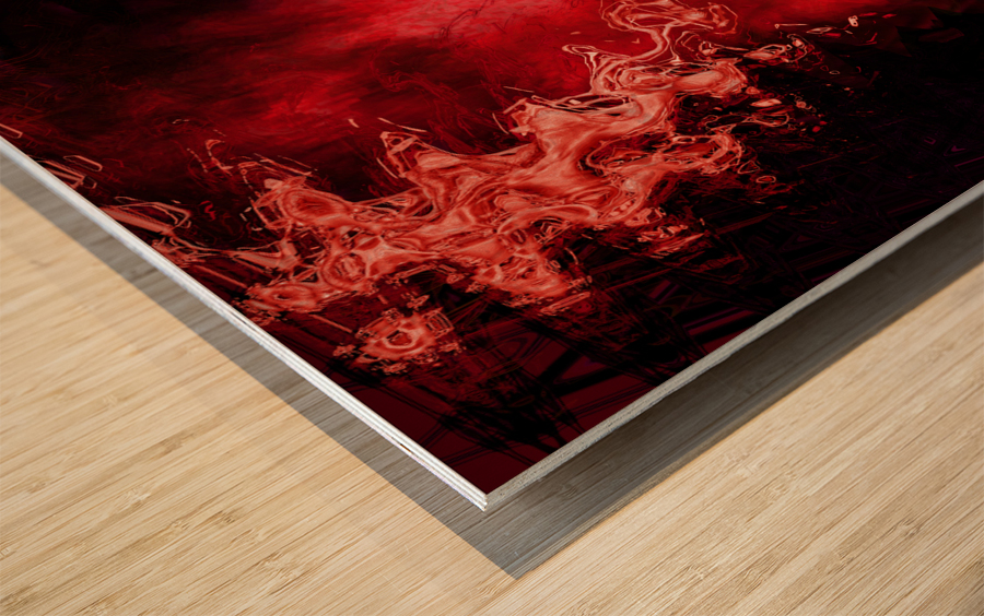 An Empty Space Inside My Heart  Wood print