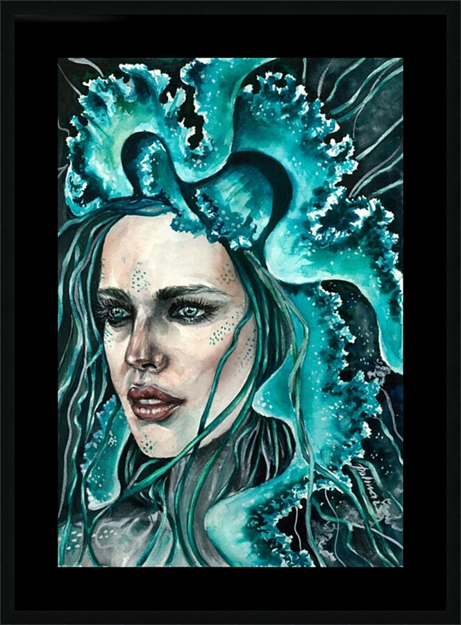 Medusa  Picture Frame print