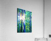 Sun Rays - Color Pencil Drawing Acrylic Print