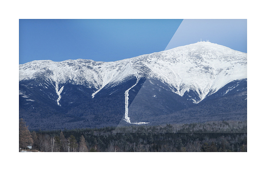 Mt. Washington Picture Frame print