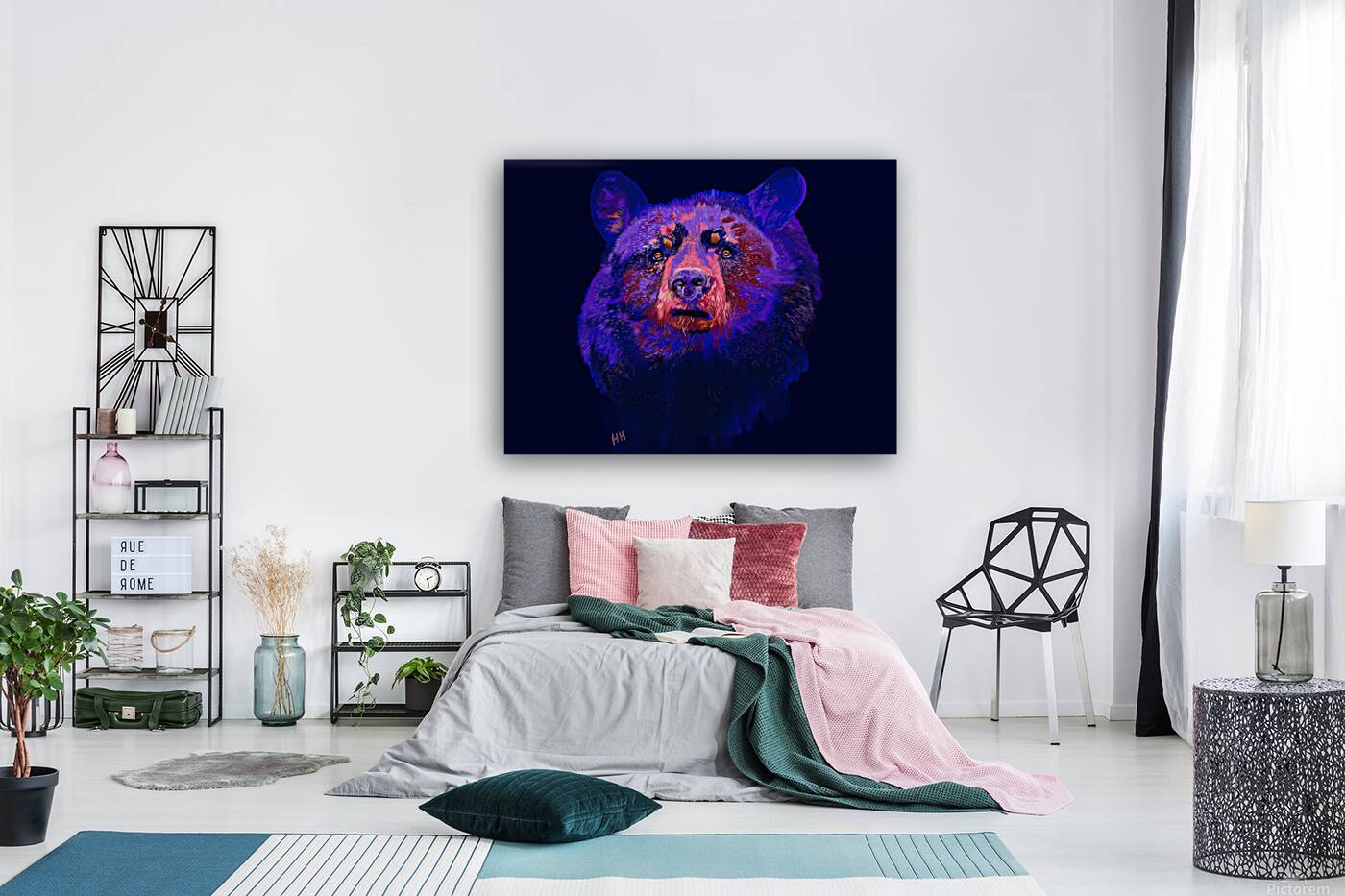 Bear - Digital painting Reproduction
