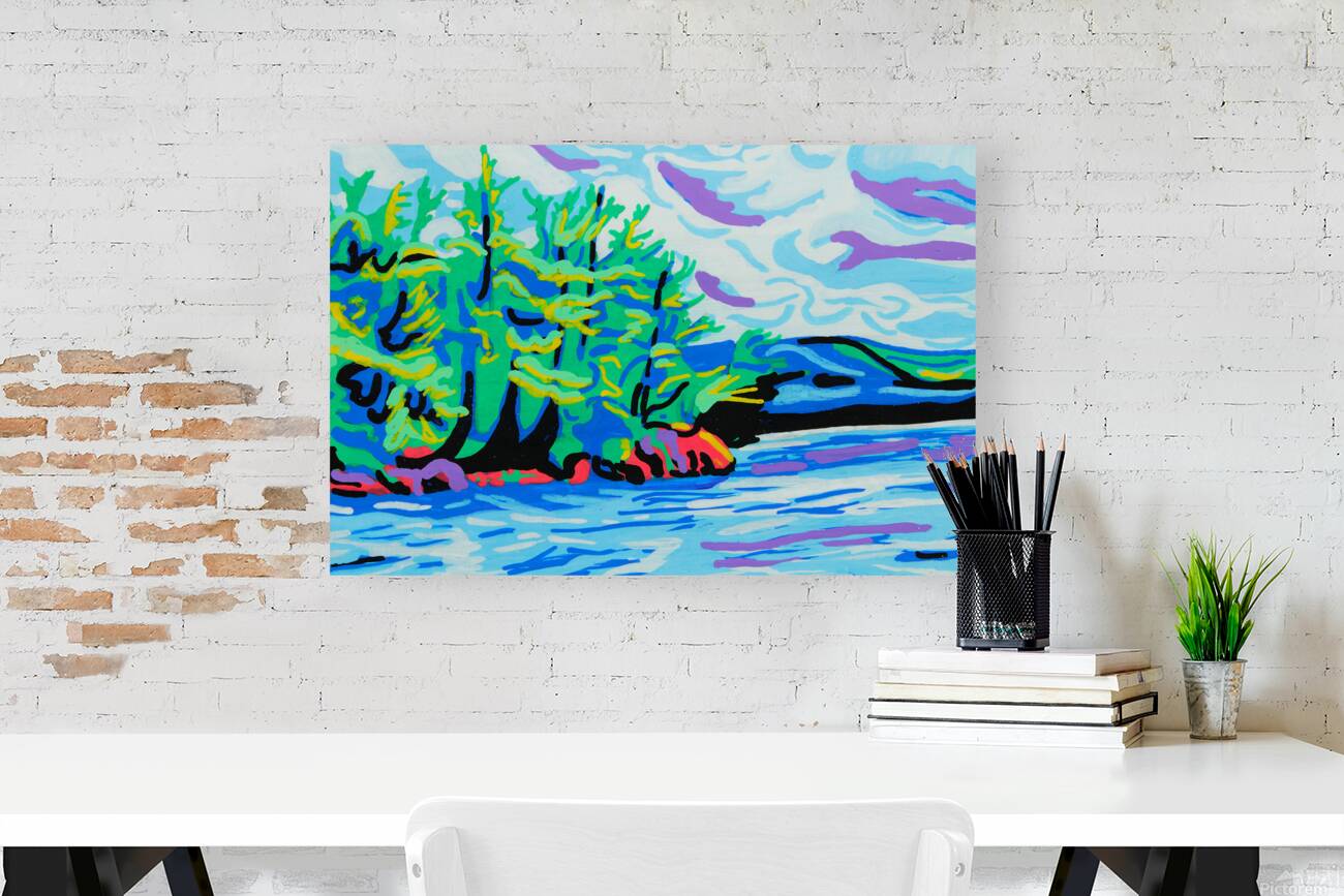 Ahern - Acrylic Marker Drawing Reproduction