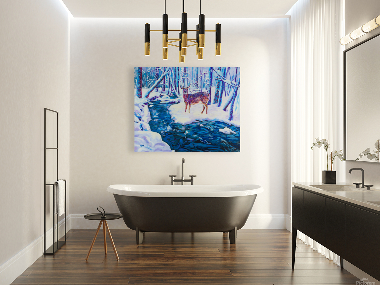 Snowy Brook Reproduction