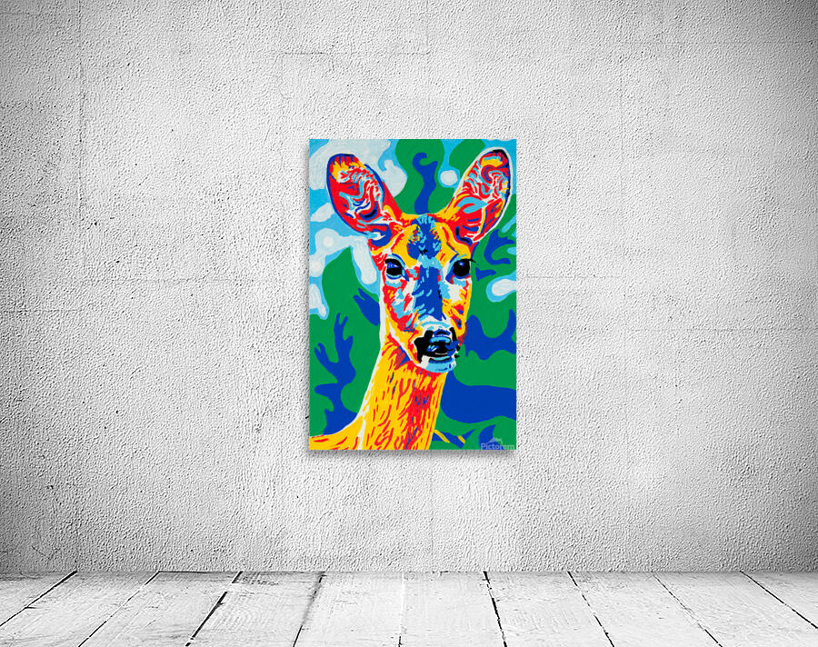 Colorful Deer Wall Preview