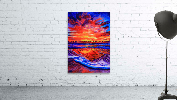 Sea Sunset Wall Preview