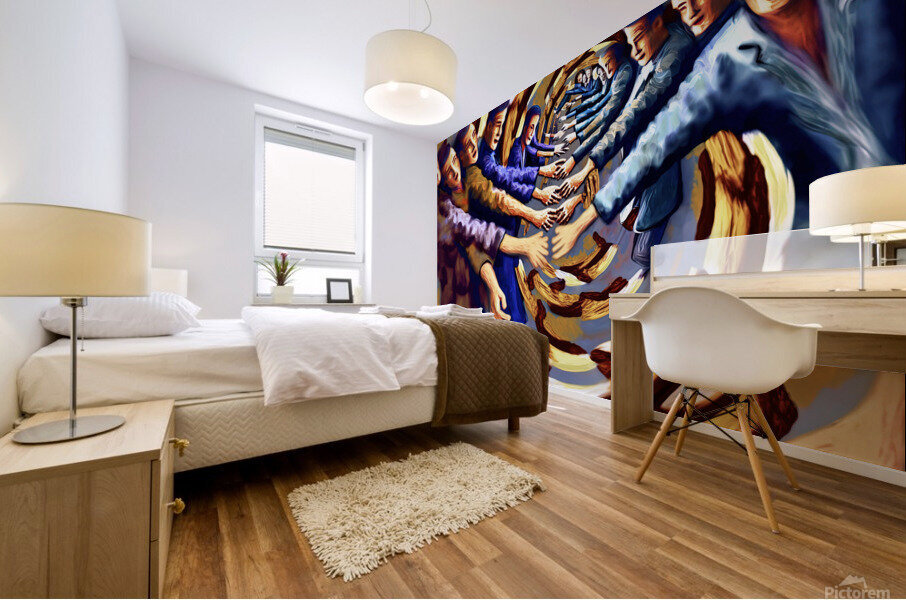 Internment Mural print