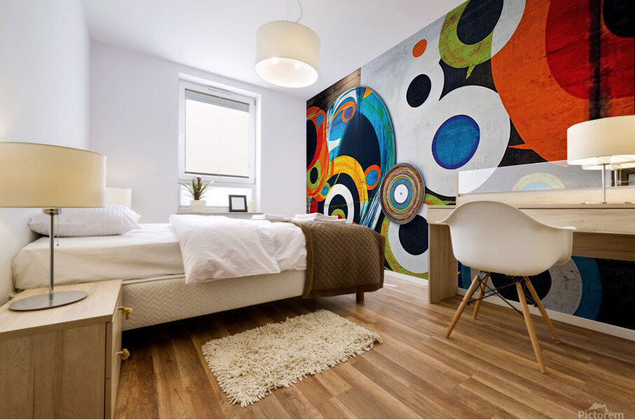 Loopy Mural print