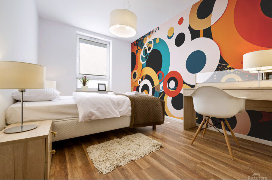 Loopy Too Mural print