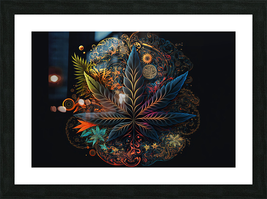 NirvanaJuana Picture Frame print