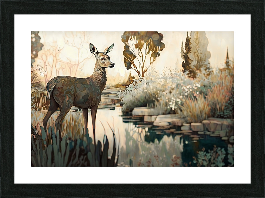 Spotlight Picture Frame print