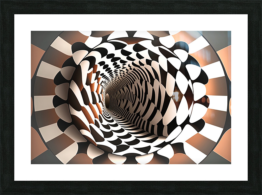 Easement Picture Frame print
