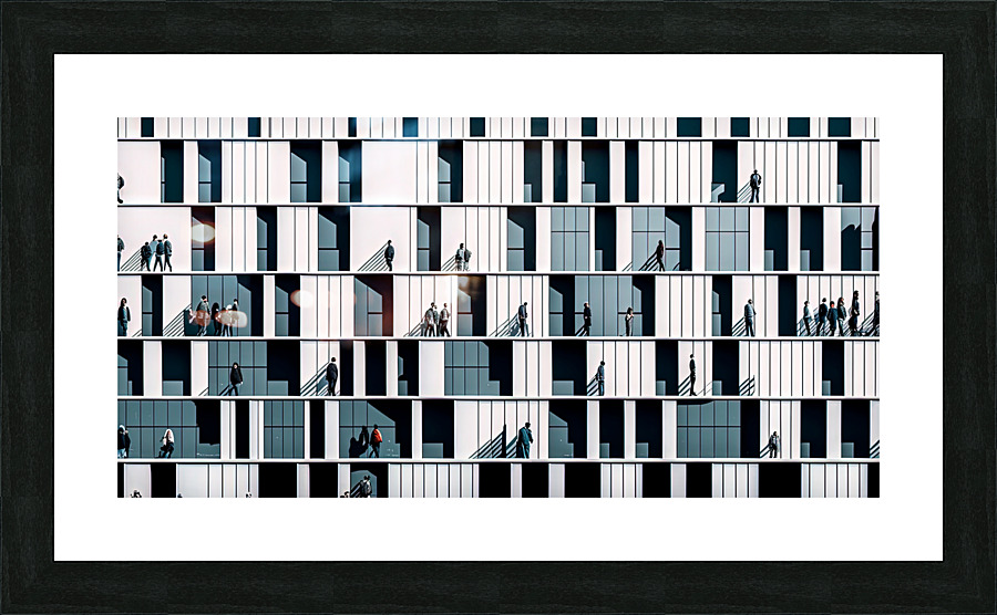 Harbinger Picture Frame print