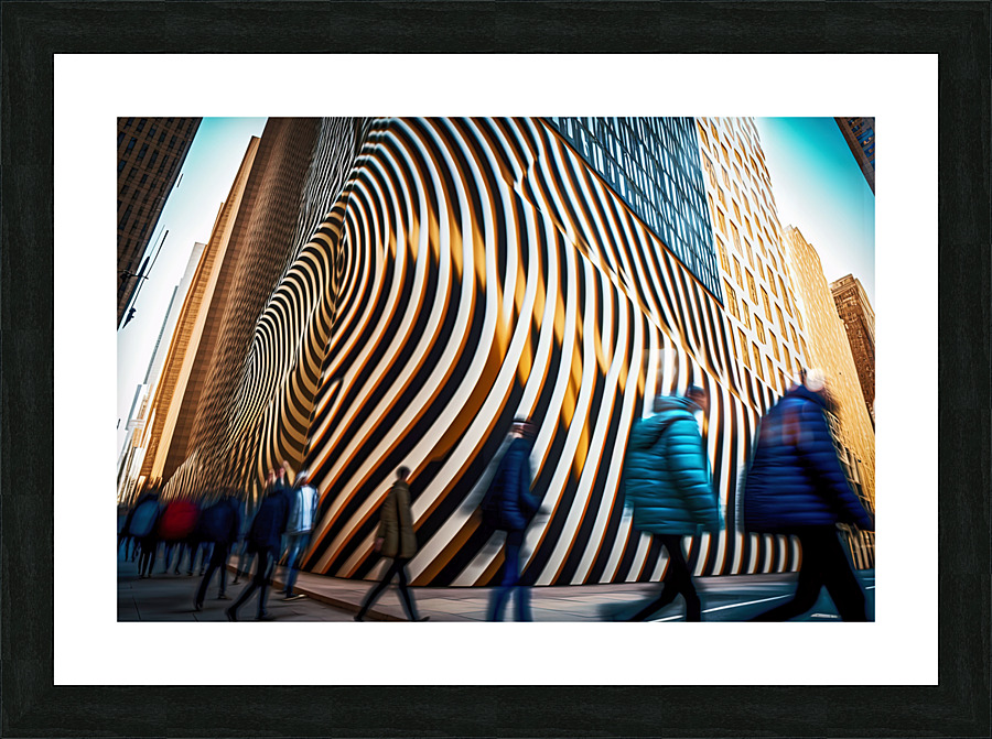 Vertigo Picture Frame print