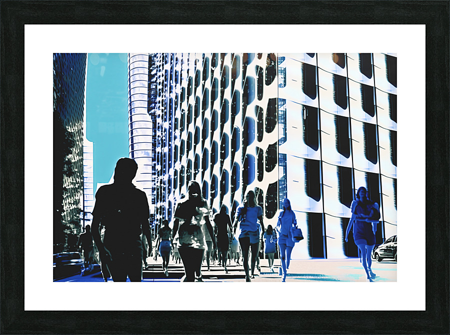 Footslog Picture Frame print