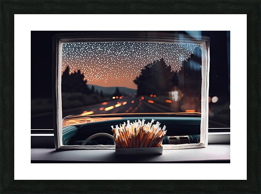 Rearview Picture Frame print