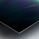 Northern Lights over Buknes Church Metal print