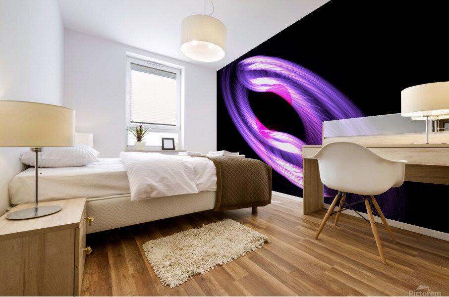 Galactic Kiss Mural print