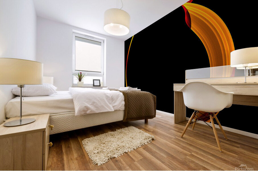 Gold Ring Mural print