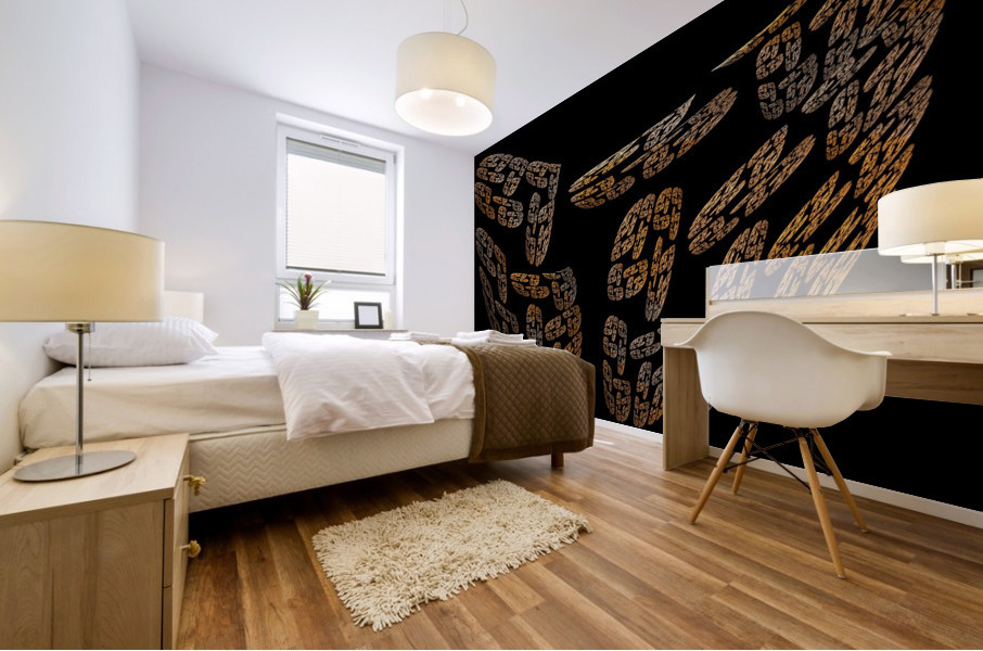 Hieroglyphs Mural print