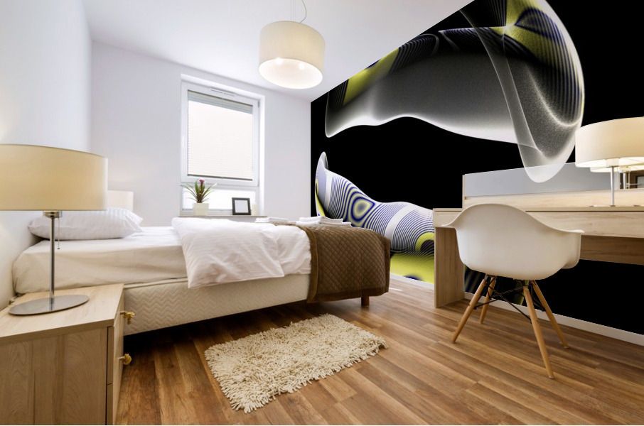 Face Mask Mural print