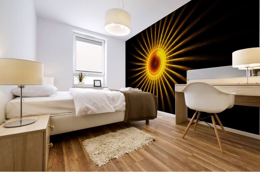 Sunflower Mural print