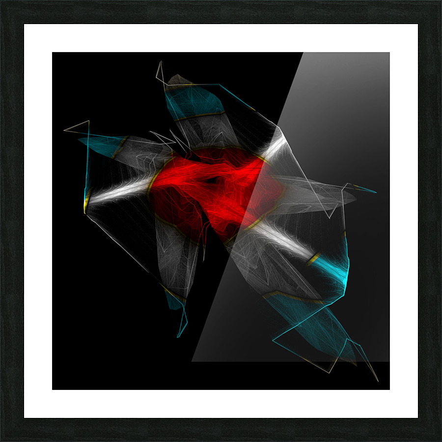Cosmic Web Picture Frame print