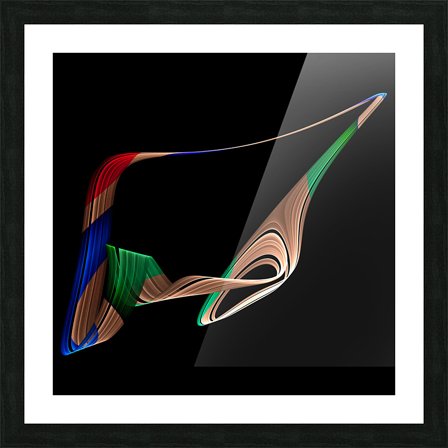 The Quitar Picture Frame print