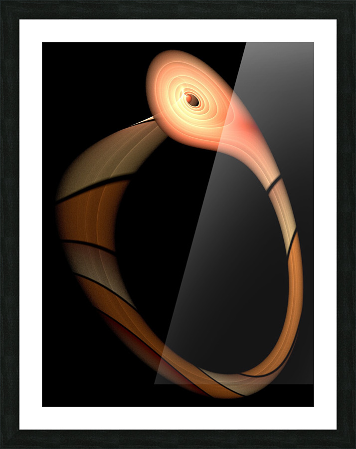 The Snake Picture Frame print