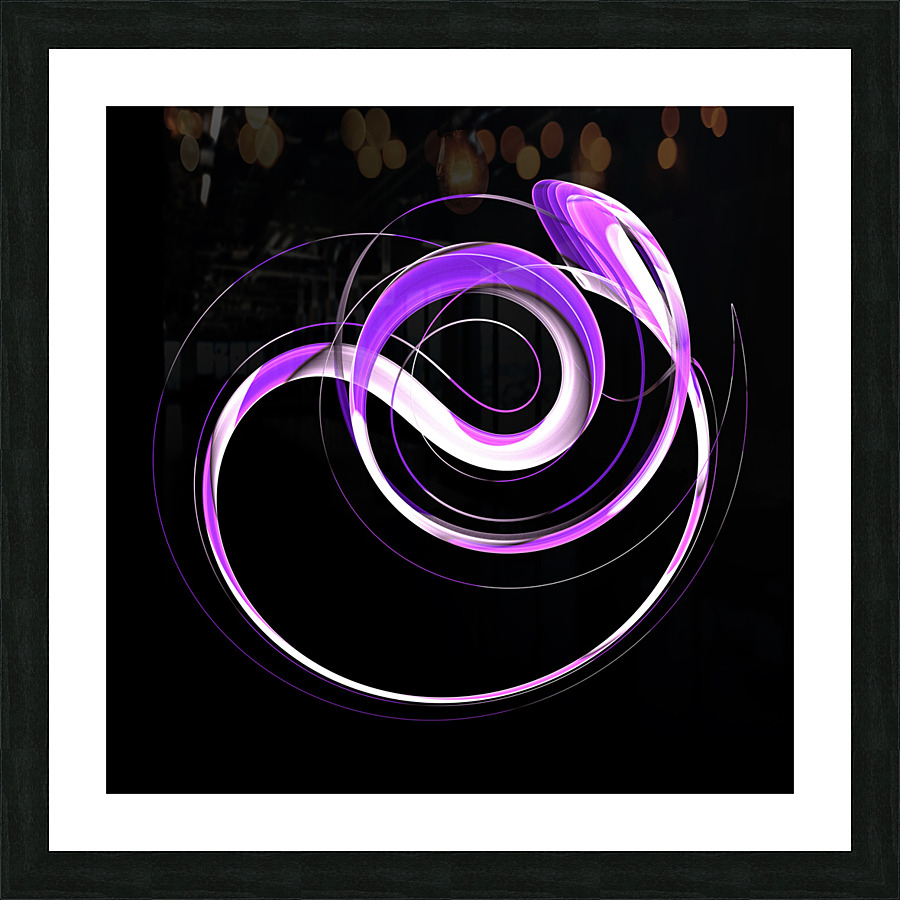 Wired Loop Picture Frame print
