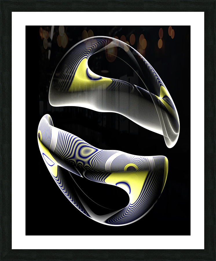 Face Mask Picture Frame print