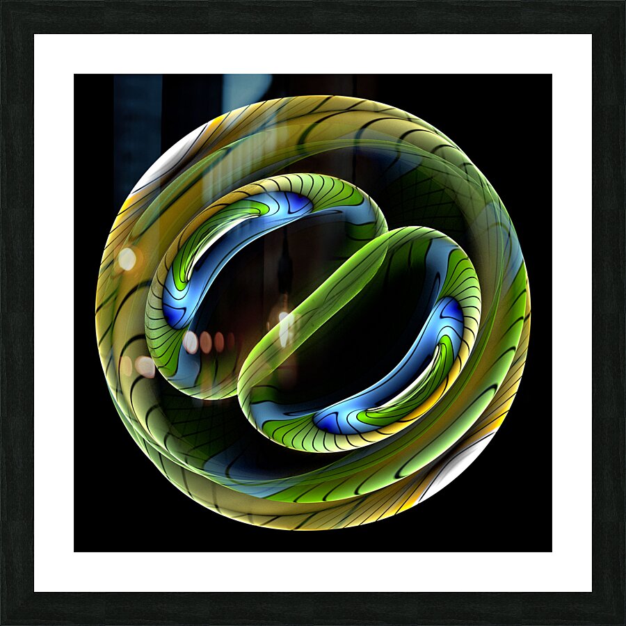 Snake Nest Picture Frame print