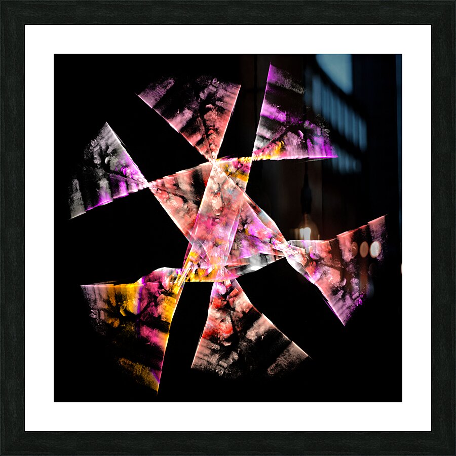 Hexa Star Picture Frame print
