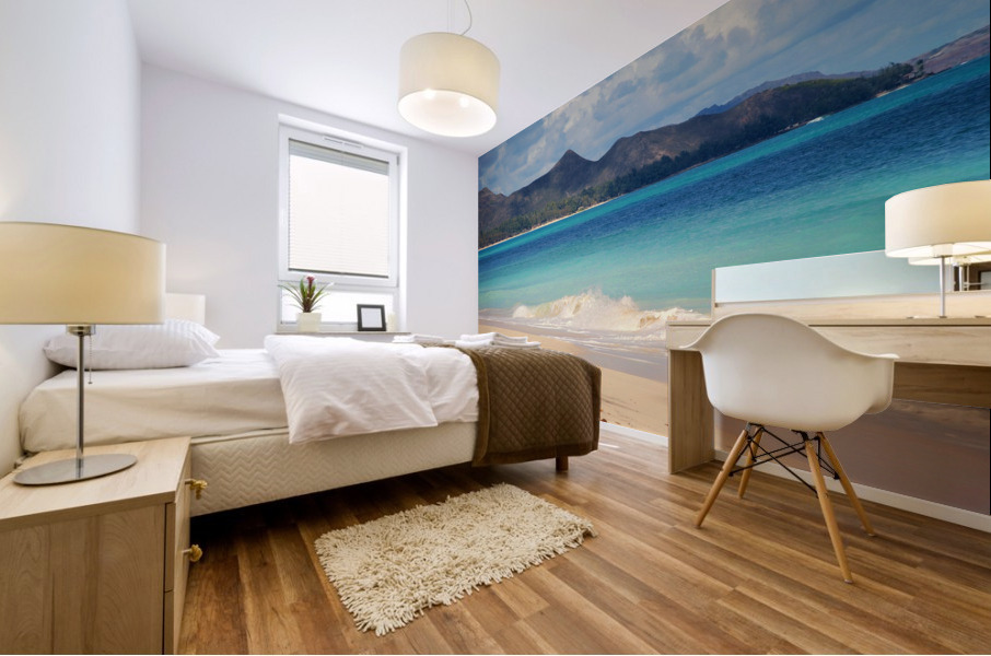 Waimanalo Beach Mural print