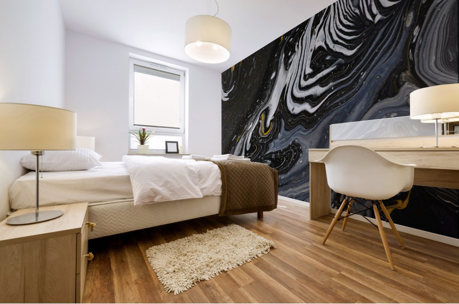 Abstract black  Mural print
