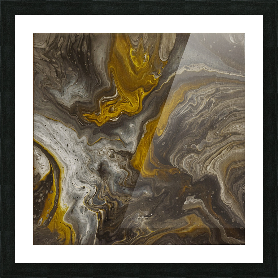 Abstract painting Picture Frame print