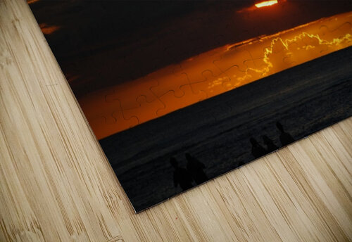 Sunset Waikiki  Lynn Prudhomme Mills puzzle