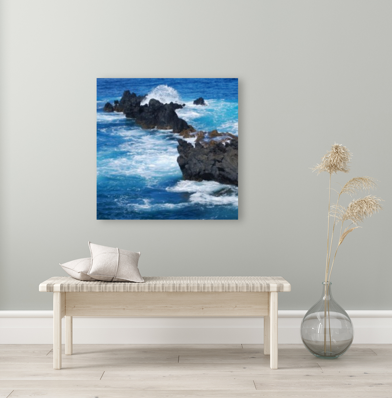 Lava Rock-Ocean Reproduction