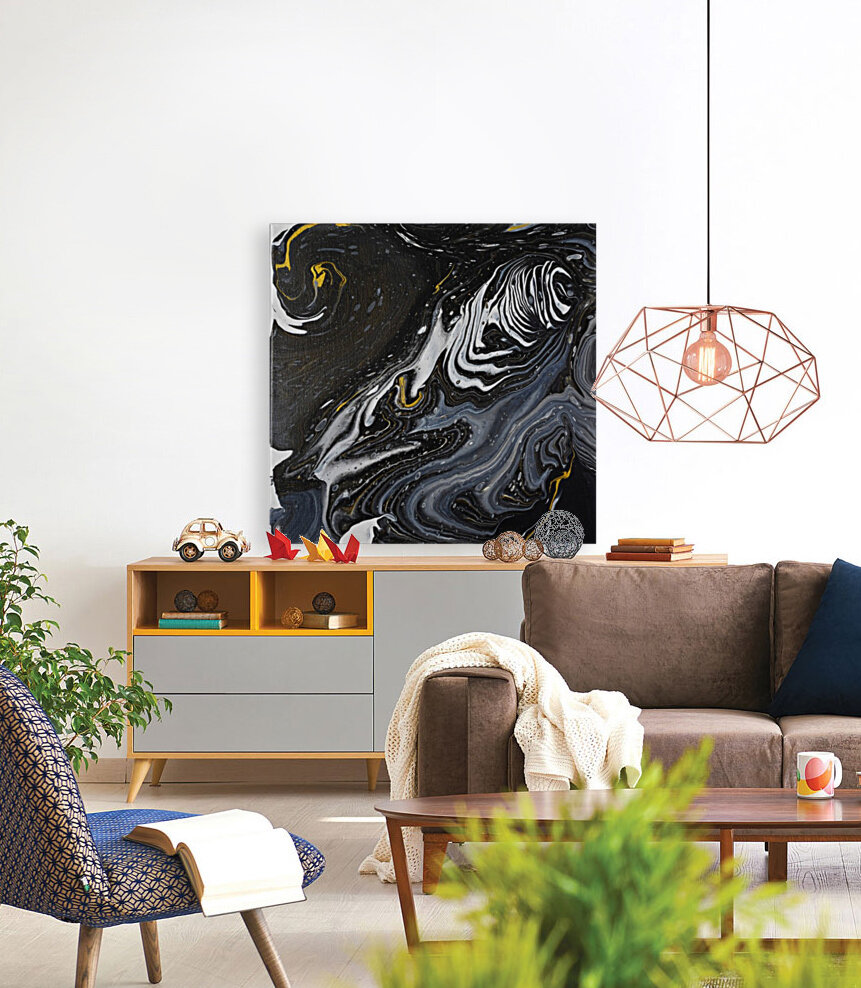 Abstract black  Reproduction