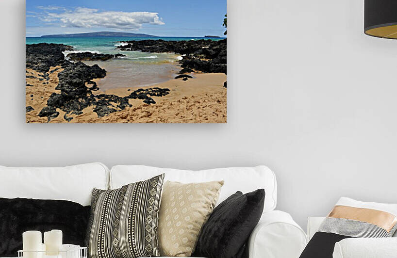 Makena Secret Beach Maui by Lynn Prudhomme Mills
