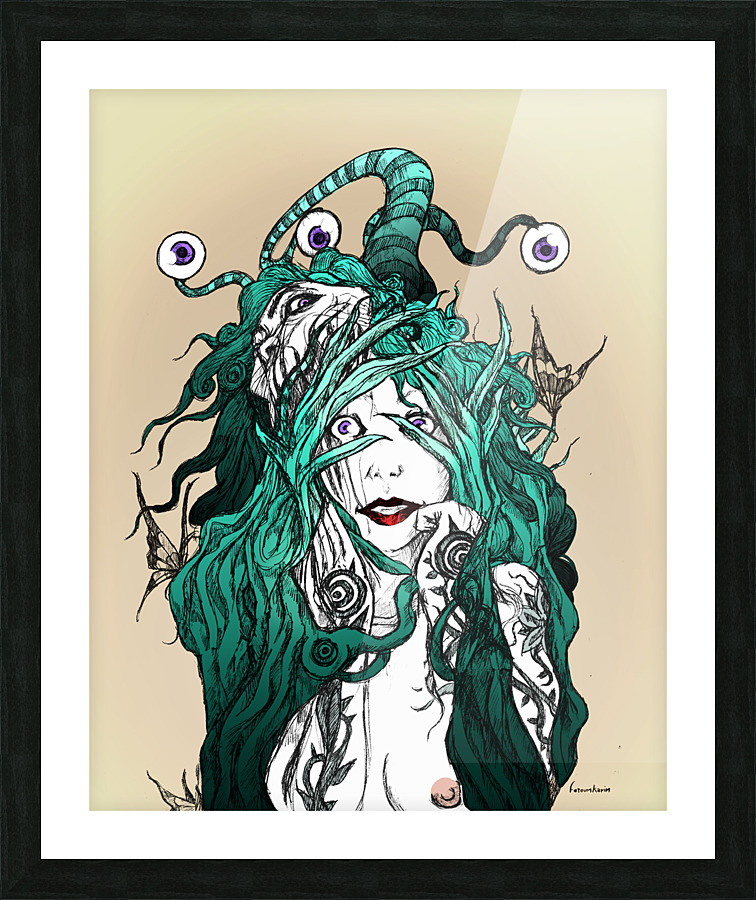 Persephone  Picture Frame print