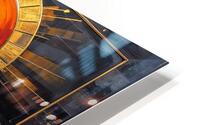 Black Pyramid HD Metal print