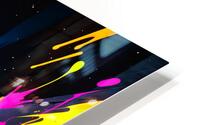 Neon Runaway HD Metal print