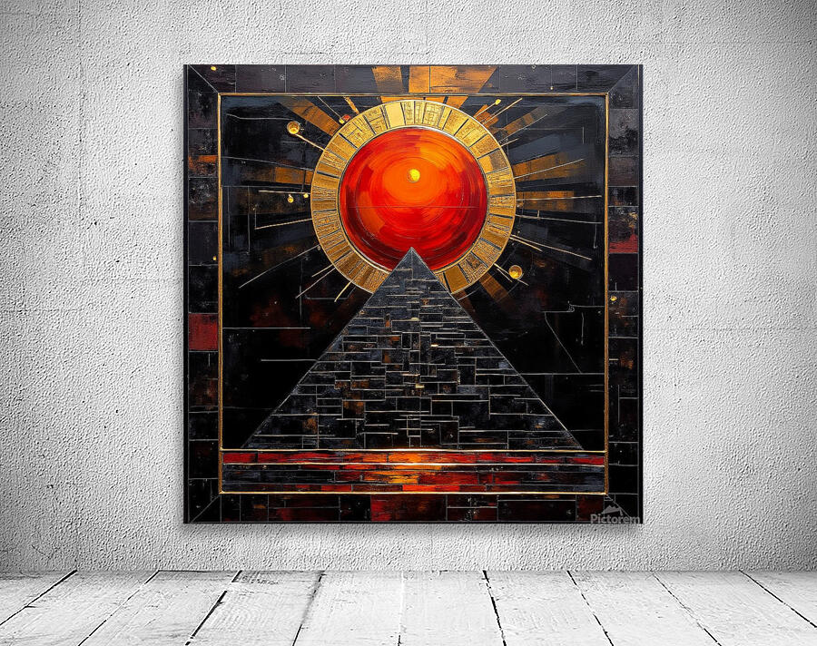 Black Pyramid Wall Preview