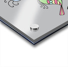 birds flying branch encounter Acrylic print