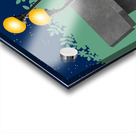 lanterns lamp posts park bench Acrylic print