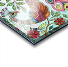 Peacock colours Acrylic print