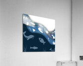 plastic waste garbage plastic Acrylic Print