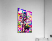 abstract digital art psychedelic Acrylic Print