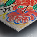 flowers art Metal print